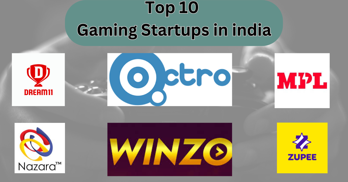 Top 10 Gaming Startups in india