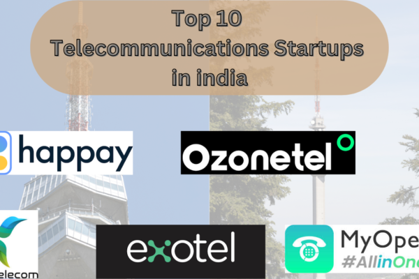 Top 10 Telecommunications Startups in india