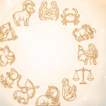 Today’s horoscope February 10 illustration showing zodiac symbols representing daily predictions for all 12 star signs