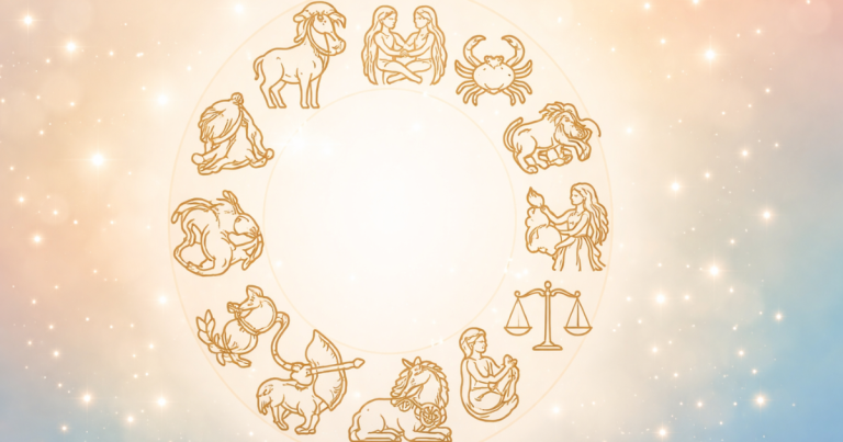 Today’s horoscope February 10 illustration showing zodiac symbols representing daily predictions for all 12 star signs