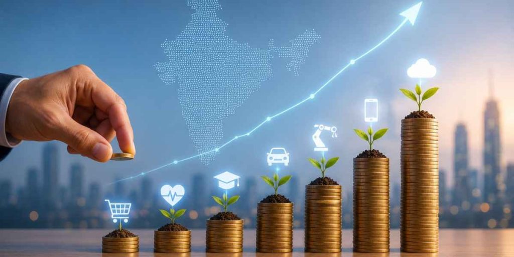Investor Focus 2026: Which Indian Startup Sectors Getting VC Investments Are Still Dominating Funding Markets?