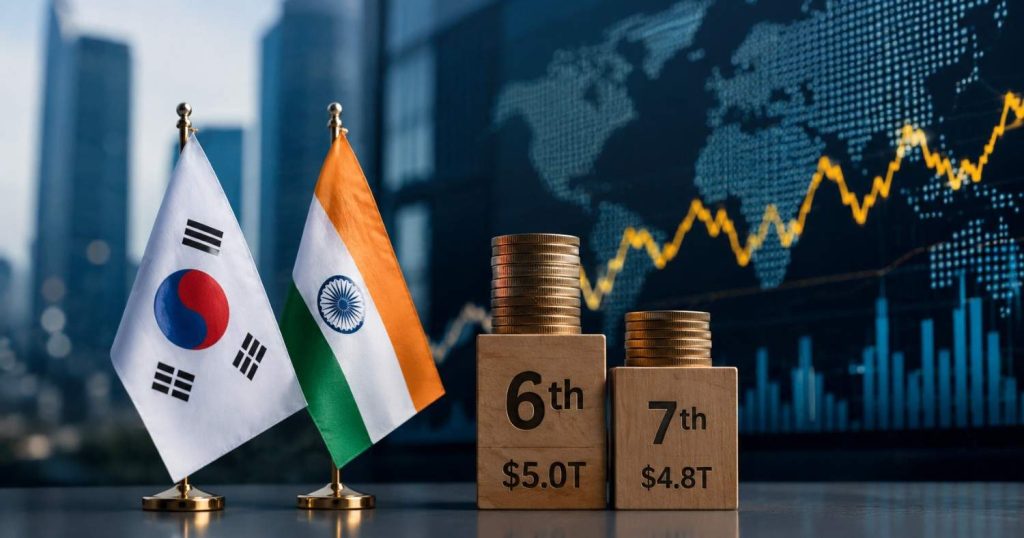 South Korea Overtakes India in Market Capitalization: Is the Global Capital Cycle Shifting Toward AI-Driven Economies?